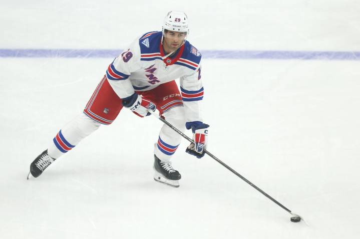 Adam Fox, Rangers overwhelm Penguins - The Rink Live | Coverage of youth, junior, high school and college hockey