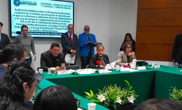 Realizan audiencia pública para Ley de Amparo