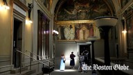 A locked door and myriad treasures beyond, in vast rooms deemed unusable at Boston Public Library