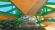 València crea una pérgola que reduce la temperatura hasta 16 grados