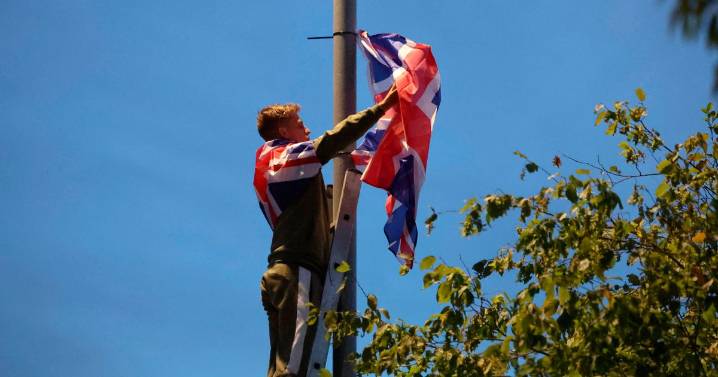 People flying George Cross or Union Jack on lamp-posts face being sued or jailed