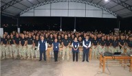 ONPE informa a militares de Madre de Dios sobre la implementación del voto digital.