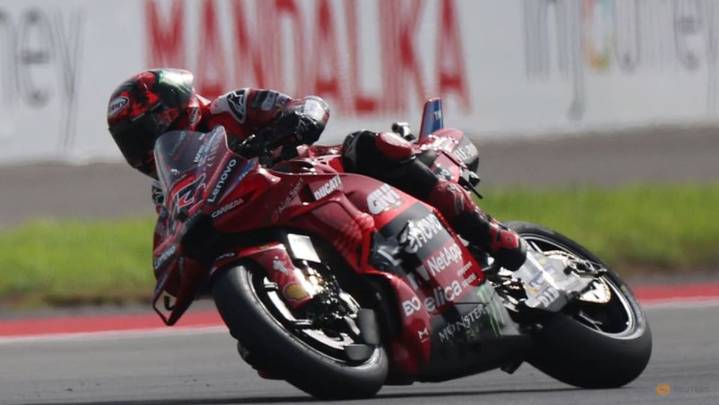 Bagnaia storms to pole at Malaysian MotoGP