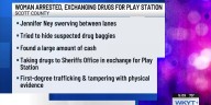 Ky. woman claims she was taking drugs to sheriff’s office to trade for PlayStation