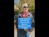 David Brooks speaks about about his brother's killing