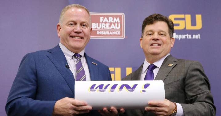 LSU football coach, athletic director are out. Yet, interim AD insists, 'this place is not broken'