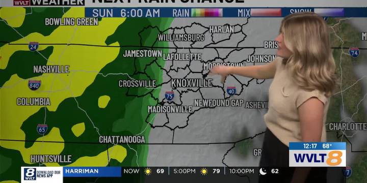 Sunshine for now with weekend storms on the way
