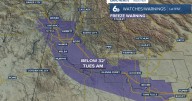 From a Freeze Warning to Weekend Snowfall