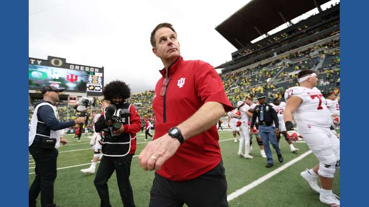 No. 7 Indiana topples No. 3 Oregon 30