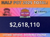 WSNC Half-Pot Winning Ticket Announced
