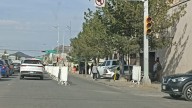 Despliegue Policial en el Sagrado Corazón para el cortejo fúnebre de Víctor Cruz