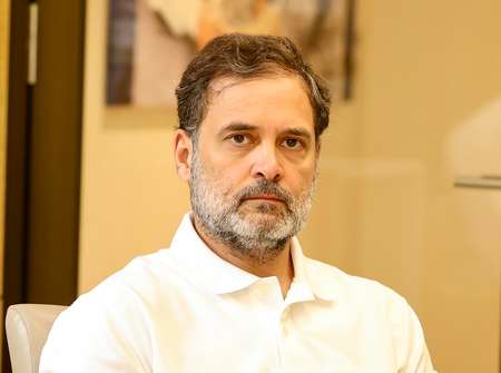 Rahul Gandhi meets family of Haryana IPS officer who allegedly died by su*cide