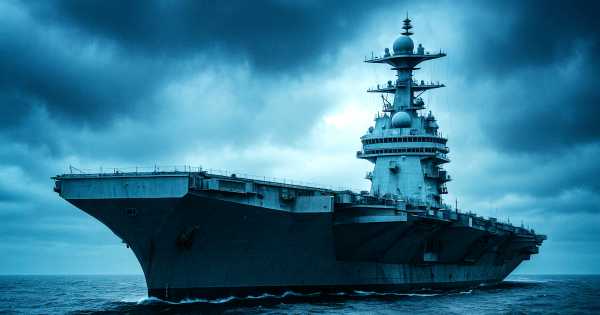 Potencia militar total: el buque de guerra más grande de la historia ya está activo y se acerca cada vez más a Europa