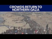 Israel-Hamas ceasefire: Huge crowds return to Gaza