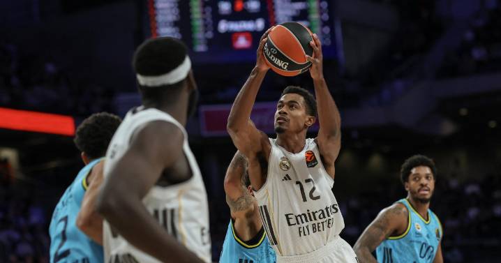 El Real Madrid iguala el récord histórico de tapones en un cuarto en un duelo de Euroliga