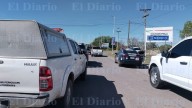 Fallece hombre dentro de camioneta frente a la Comandancia de Meoqui