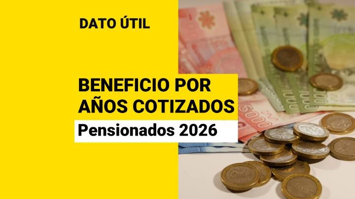 Beneficio por años cotizados: ¿Qué pasará con quienes se pensionen desde 2026?