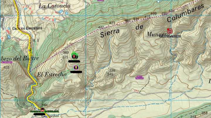 Rescatan en Columbares a dos senderistas ingleses perdidos al caer la noche