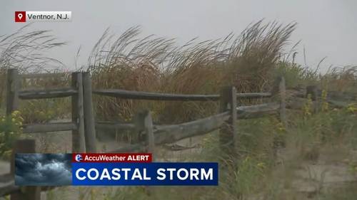 New Jersey braces for coastal storm expected to bring strong winds, flooding