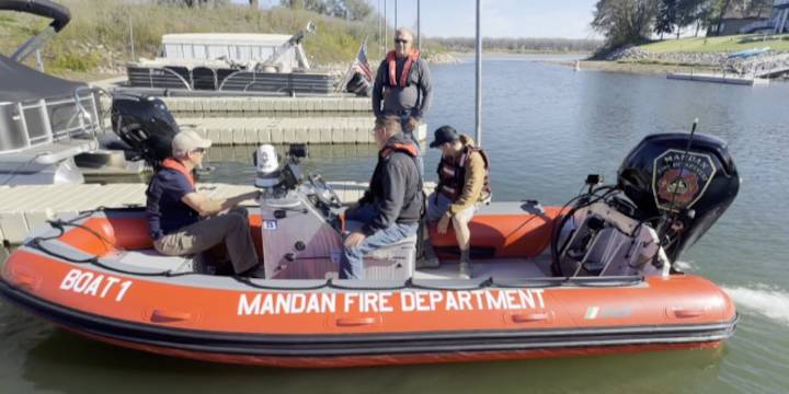 Mandan Fire Department purchases search and rescue boat
