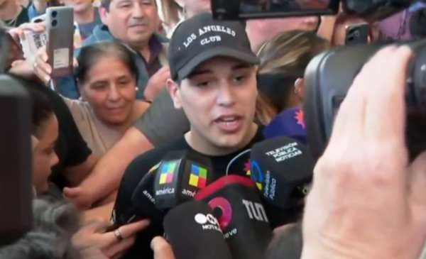 VIDEO. "Lo primero que pensé fue ver a mis hijas": Tiago Medina tras recibir el alta médica