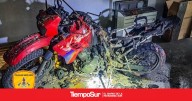 Sin heridos Sobrecalentamiento en una moto provoco un incendio en un taller