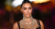 Kim Kardashian Wows Fans in Sheer Corset Outfit