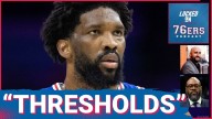 Joel Embiid crossing "THRESHOLDS" to get AHEAD of schedule