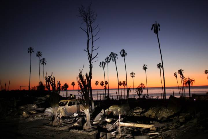 Authorities charge man with sparking deadly January wildfire that leveled LA neighborhoods