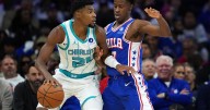 Quentin Grimes' clutch 3-pointer lifts 76ers to 125-121 win over Hornets in home opener