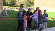 New turf at Cedar Bluff Elementary made possible by $95,000 donation