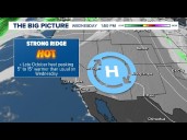 Big warmup coming for the middle of next week