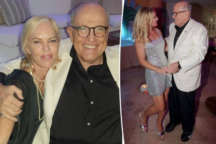Exclusive | Rudy Giuliani dances night away at 'Miami Vice' themed party after recovering from car crash