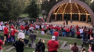 Supporters mark Charlie Kirk’s 32nd birthday with candlelight vigil on National Day of Remembrance