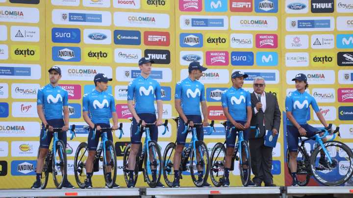 El Movistar apunta al 2026 y apuesta todo por la nueva promesa colombiana del ciclismo en su equipo