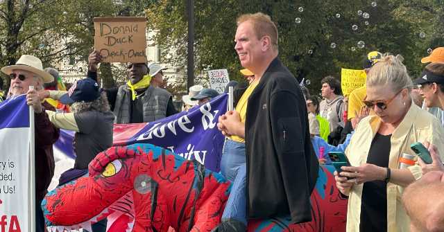 WATCH: Furries Join Anti-Trump 'No Kings' Protest in D.C.