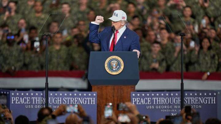 Trump to US troops in Japan: ‘Go out and buy a Toyota’