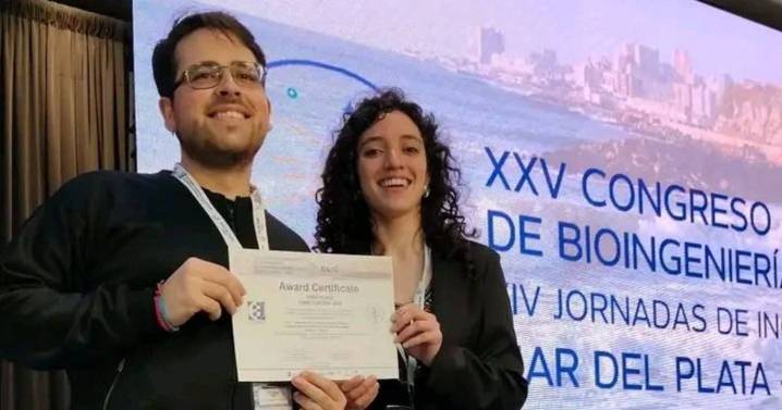 Bioingeniería: estudiantes de la UNViMe desarrollaron una app clave y fueron distinguidos