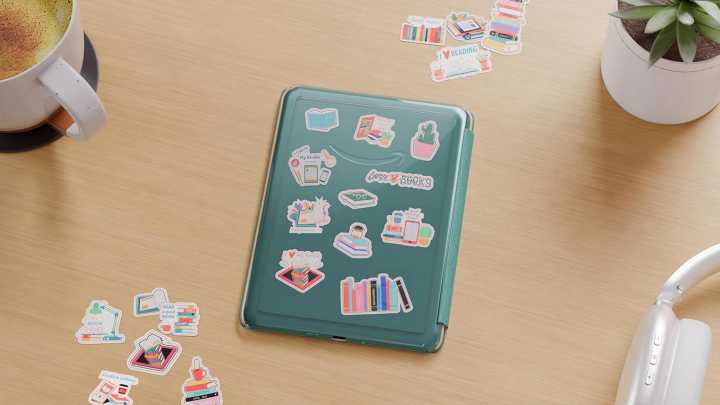 Amazon’s newest Kindle accessory celebrates creative clutter