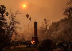 Authorities charge man with sparking deadly January wildfire that leveled LA neighborhood