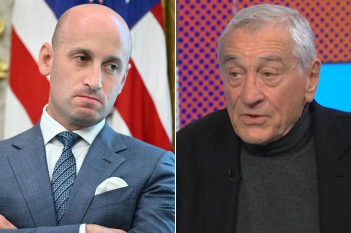 Robert De Niro slams Stephen Miller as a 'Nazi' on MSNBC