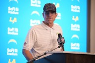 Chargers say they need to clean up their play after 10 penalties in loss to Commanders