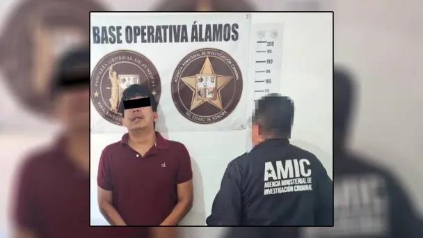 Capturan a hombre por presunto feminicidio en Álamos