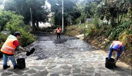 Adolfo Soriano supervisa avance de obras en Ecatzingo