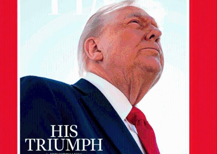 Trump es portada en la revista Time por Gaza: al mandatario no le gustó la foto