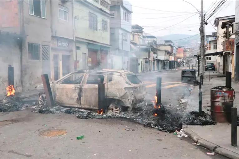 Asciende a 64 el número de muertos en operativos contra el crimen organizado en Brasil