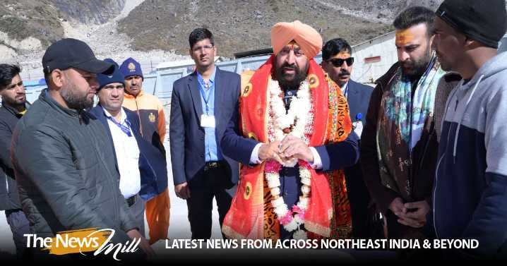 Uttarakhand Governor visits Kedarnath Dham, oversees ongoing construction work