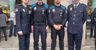 Dos agentes ourensanos reciben la medalla al mérito policial