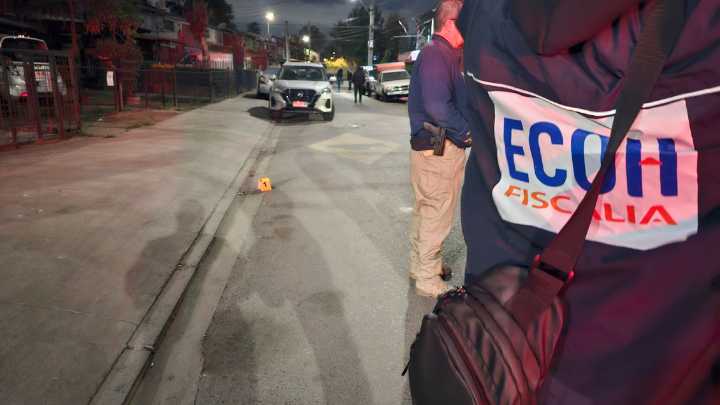 Balacera deja al menos un muerto y un herido en Renca