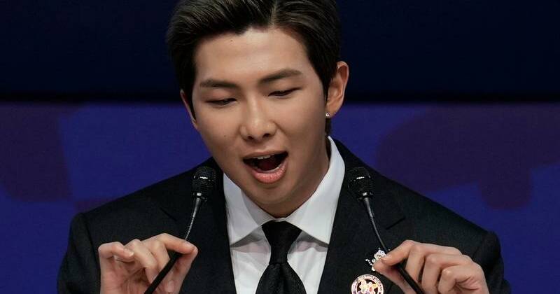 BTS rapper bangs the drum for creativity across borders